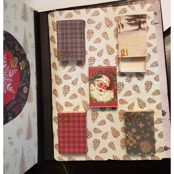 Hand Made Winter Themed Junk Journal *Includes 10 pc NEW JEWELRY* Women Girls - Picture 11 of 16